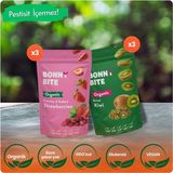 ORGANİK ÇITIR ÇİLEK & KURUTULMUŞ KİVİ 6'lı PAKETİ - 1 Adet