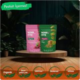 ORGANİK ÇITIR ÇİLEK & KURUTULMUŞ KİVİ İKİLİ PAKETİ - 1 Adet