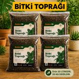 Organik Cocopeat (10X2=20 Litre) Perlit Pomza Karışımlı Genel Bitki Çiçek Saksı Bahçe Toprağı Toprak