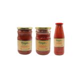 Organik Domates Salçası 650 g Biber Salçası 610 g Domates Püresi 695 g Set RYODMTSSBBRSLCDMTSPR
