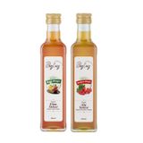 Organik Elma- Alıç Sirkesi 2'li Avantaj Paketi Ecocert Sertifikalı (500ml+500ml)Katkısız Doğal Fermente