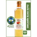 Organik Elma Suyu Konsantresi | Organik Elma Özü | Şekersiz Tatlandırıcı Ve Enerji - 350 Gr