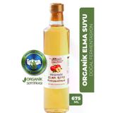 Organik Elma Suyu Konsantresi | Organik Elma Özü | Şekersiz Tatlandırıcı Ve Enerji - 675 Gr