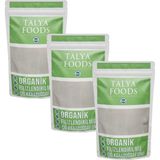 Organik Filizlendirilmiş Çiğ Karabuğday Unu 3 x 500 Gr - 1,5 kg