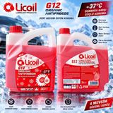 Organik G12 Kırmızı Antifriz -37C 3 Litre