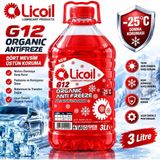 Organik G12 Kırmızı Antifriz 3kg (-25 Derece)Pet Ambalaj