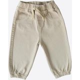 Organik Gabardin Bebek Pantolon Bej - 6 - 9 Ay