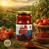 Organik Glutensiz Domates Salçası Tuzsuz 650 Gr.