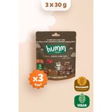 Organik Glutensiz Vegan Kakaolu ve Fındıklı Kek Atıştırmalık Paketi - 3 adet
