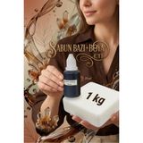 Organik Hekim 1 kg Opak Sabun Bazı + 30 ml Kahverengi Sabun Boyası | Parlak ve Dikkat Çekici Sabun Kiti