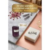 Organik Hekim 500 gr Opak Sabun Bazı + Pembe Kırmızı Sabun Boyası 30 ml Seti – El Yapımı Sabun Seti