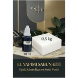 Organik Hekim 500 gr Opak Sabun Bazı + Yeşil Sabun Boyası 30 ml Seti – Dıy Sabun Yapım Seti
