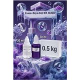 Organik Hekim Blue Soap Kokulu Esans 30 ml | Mor Renk Sabun Boyası 30 ml | Şeffaf Sabun Bazı 500 gr