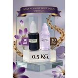 Organik Hekim Dream Musk Kokulu Esans 30 ml | Kahverengi Renk Sabun Boyası 30 ml | Şeffaf Sabun Bazı 500 gr