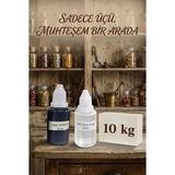 Organik Hekim Kendi Sabununu Yap! 10 kg Şeffaf Sabun Bazı + Bluesoap Esansı +Vişne Kırmızısı Boya