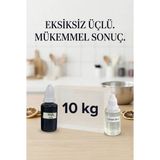 Organik Hekim Kendi Sabununu Yap! 10 kg Şeffaf Sabun Bazı + C.green Esansı +Yeşil Boya