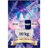 Organik Hekim Kendi Sabununu Yap! 10 kg Şeffaf Sabun Bazı + Lavanta Esansı +Mavi Boya