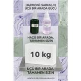 Organik Hekim Kendi Sabununu Yap! 10 kg Şeffaf Sabun Bazı + Lavanta Esansı +Yeşil Boya