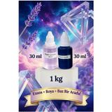 Organik Hekim Lavanta Esansı & Mavi Boya & Sabun Bazı 1 KG Yapım Seti