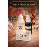 Organik Hekim Şeftali Kokulu Esans 30 ml | Kahverengi Renk Sabun Boyası 30 ml | Şeffaf Sabun Bazı 500 gr