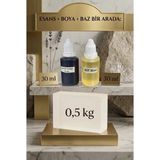 Organik Hekim Süt Kokulu Esans 30 ml | Kahverengi Renk Sabun Boyası 30 ml | Şeffaf Sabun Bazı 500 gr