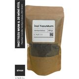 Organik Inci Tozu Mum ( 20 Adet Fitil ile ) Vanilya Aromalı 250 gr - Sonsuzluk ve Romantik Mumları - 1 Adet