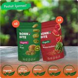 ORGANİK KURUTULMUŞ KARPUZ & KURUTULMUŞ KİVİ 6'LI PAKETİ - 1 Adet