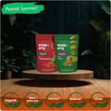 ORGANİK KURUTULMUŞ KARPUZ & KURUTULMUŞ KİVİ İKİLİ PAKETİ - 1 Adet