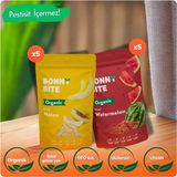 ORGANİK KURUTULMUŞ KAVUN & KURUTULMUŞ KARPUZ 10'LU PAKETİ - 1 Adet