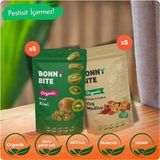 ORGANİK KURUTULMUŞ KİVİ & ÇITIR SEBZE (KAPYA BİBER, CHERRY DOMATES, SOĞAN) 10'LU PAKET - 1 Adet