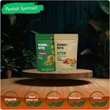 ORGANİK KURUTULMUŞ KİVİ & ÇITIR SEBZE (KAPYA BİBER, CHERRY DOMATES, SOĞAN) İKİLİ PAKETİ - 1 Adet