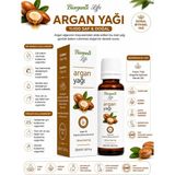 Organik Life %100 Saf Argan Yağı 50 ml - Yıpranmış Saçlar Için Onarıcı & Parlatıcı Bakım