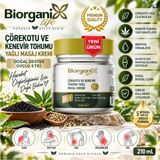 Organik Life Çörekotu ve Kenevir Tohumu Yağlı Masaj Kremi 210 ml