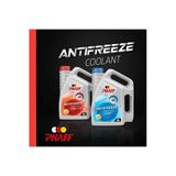 Organik Mavi Antifriz 3 Litre | -56°C Soğutma Sıvısı | Süper Koruma | Tüm Araçlarla Uyumlu