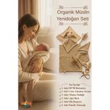 Organik Müslin Bebek Hediye Seti , Pamuk Yenidoğan Seti (Hediye Kutulu)