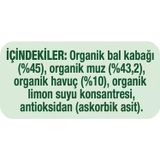 Organik Muzlu Havuçlu Bal Kabağı Püresi 90Gr