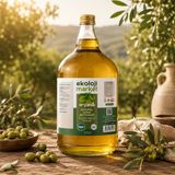 Organik Naturel Sızma Soğuk Sıkım Zeytinyağı 3,1 Lt