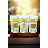 Organik Nohut+Organik Kuru Fasulye+Organik Yeşil Mercimek Bakliyat Set - 2,2 kg