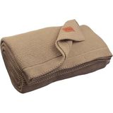 Organik Pamuk Örgü Battaniye – Gots Sertifikalı, Hafif, Nefes Alabilir ve Rahat Yapısıyla Kan - 0,6 x 19 x 29 cm