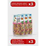 Organik Ruşeymli Sebzeli Boncuk 250 Gr 3 Paket Organic Wheat Grain Vegetable Beads 250 Gr 3 Pack