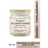 Organik Saç Maskesi -Yıpranmış Saçlar İçin Bakım - Nemlendirici - Saç Maskesi ( 150 ML )