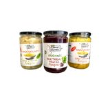 Organik Sade Sauerkraut,Zerdeçallı Sauerkraut ve Beetkraut Pancar Turşusu 3 Adet