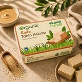 Organik Sade Tahin Helvası 200 Gr