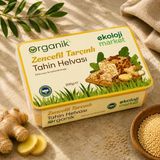 Organik Şekersiz Tahin Helvası Cinger 200 Gr.