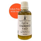 Organik Sepet Pazarı Üzüm Çekirdeği Yağı (soğuk Pres) 50 Ml