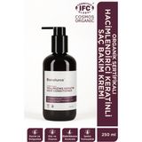 Organik Sertifikalı Hacimlendirici Keratinli Saç Bakım Kremi 250 ml - Bionaturca