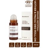 Organik Sertifikalı Vetiver & Paçuli Deo Roll-On 50 ml-Bionaturca