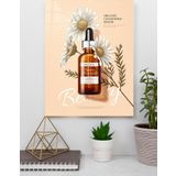 Organik Serum Kozmetik Cam Tablo | Hediyelik, Dekoratif, Ofis, Mutfak