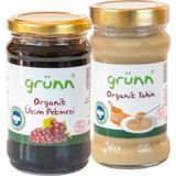 Organik Tahin 300 gr & Organik Üzüm Pekmezi 380 gr - 680 gr