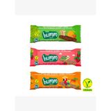 Organik Vegan Çilekli Kayısılı ve Mangolu Yulaf Bar Atıştırmalık Paketi - 3 adet (3 çeşit)